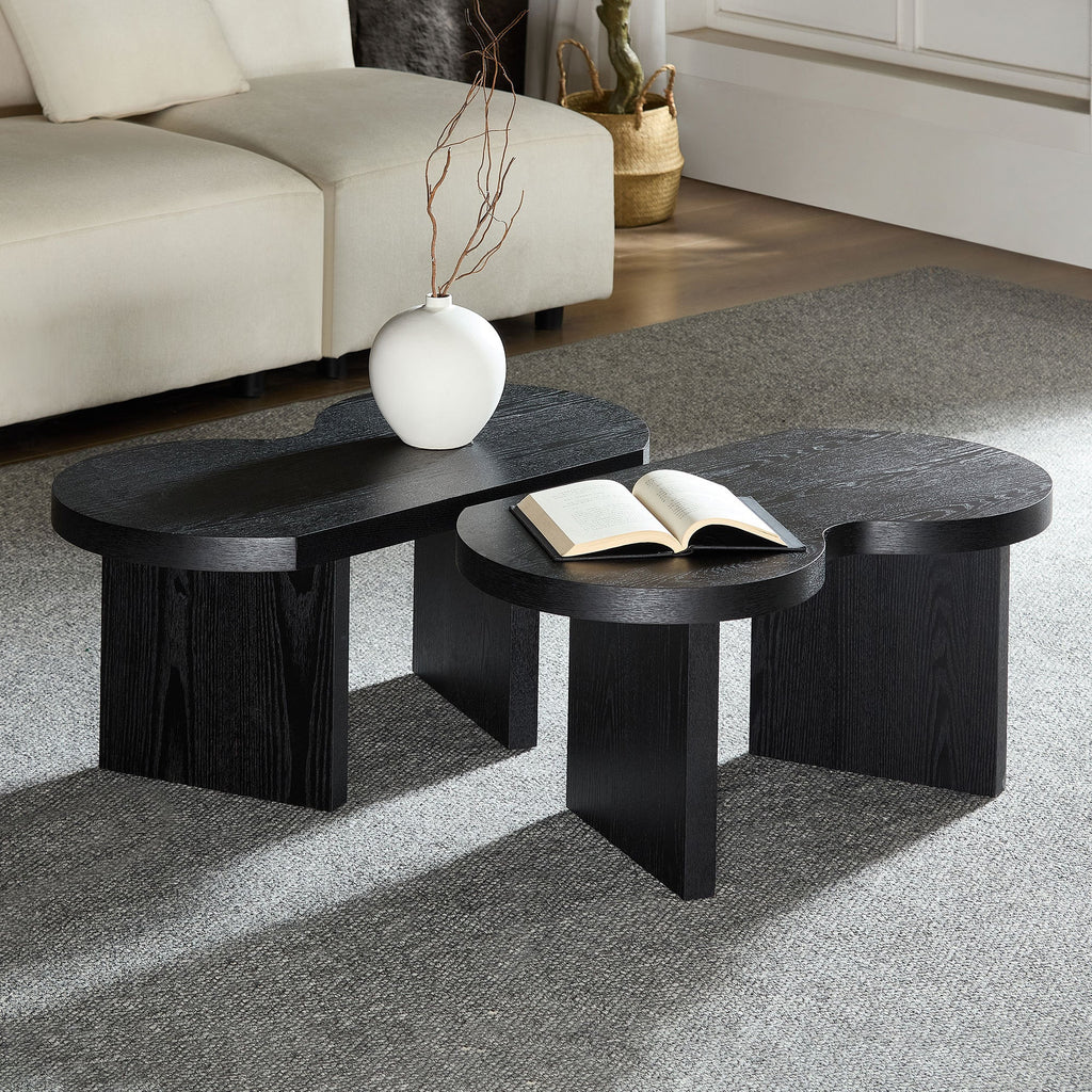 Modern Butterfly MDF Coffee Table, Used In Living Rooms, Bedrooms,
