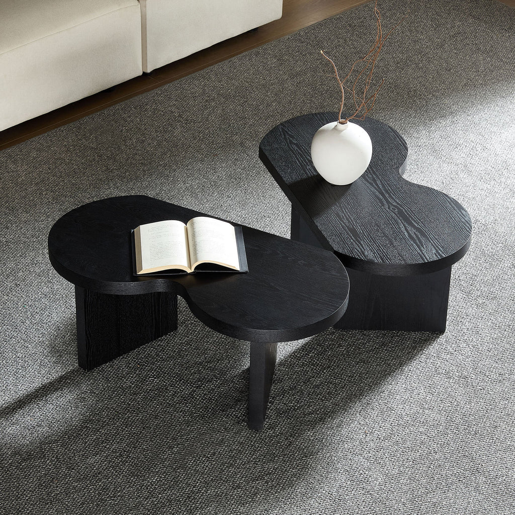 Modern Butterfly MDF Coffee Table, Used In Living Rooms, Bedrooms,